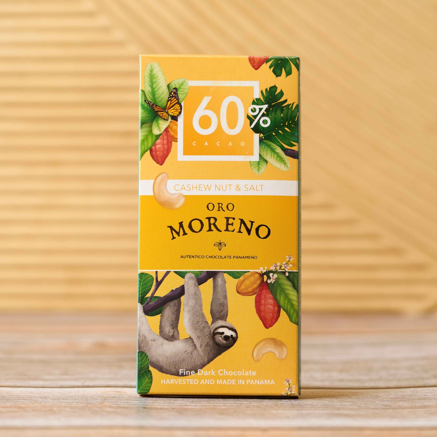 BARRA DE CHOCOLATE SAL Y PEPITAS DE MARAÑON 60% CACAO