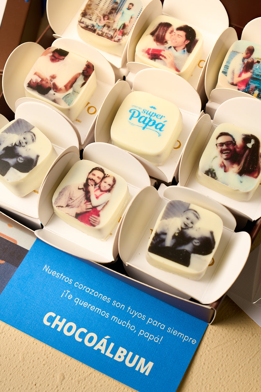 CAJA CHOCOÁLBUM PARA PAPÁ