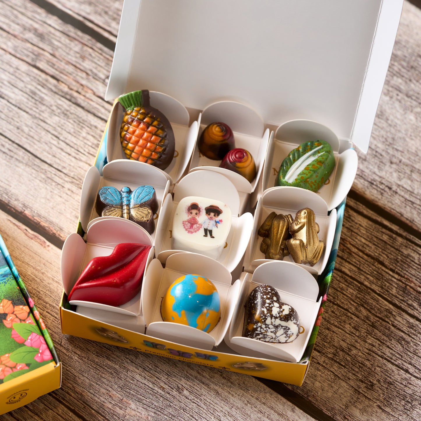 MONTUNITOS DE PANAMA - 9 BOMBONES