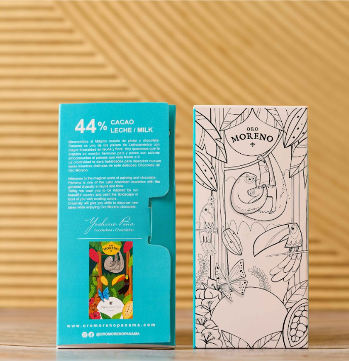 BARRA PINTAR CON CHOCOLATE 44 % LECHE