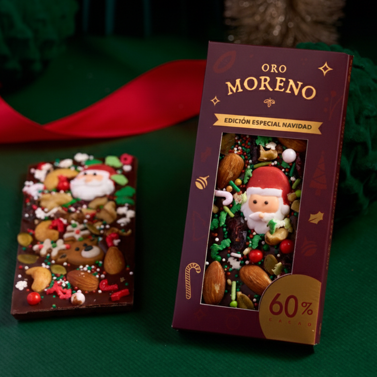 BARRA DE CHOCOLATE EDICION ESPECIAL NAVIDAD