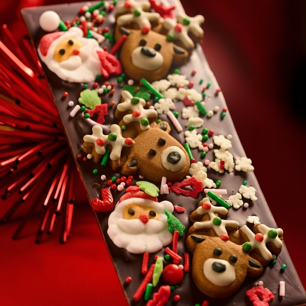 BARRA DE CHOCOLATE EDICION ESPECIAL NAVIDAD