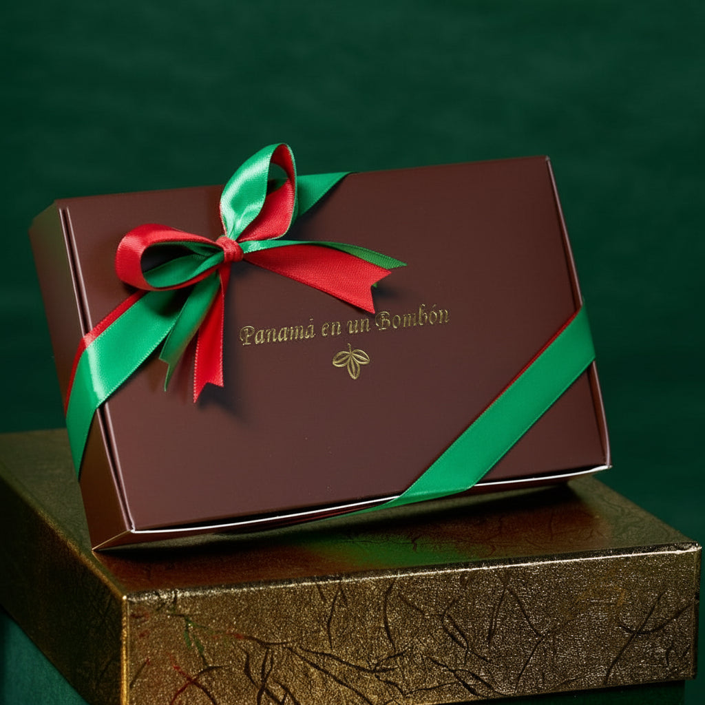 CAJA DE 6 BOMBONES NAVIDEÑOS