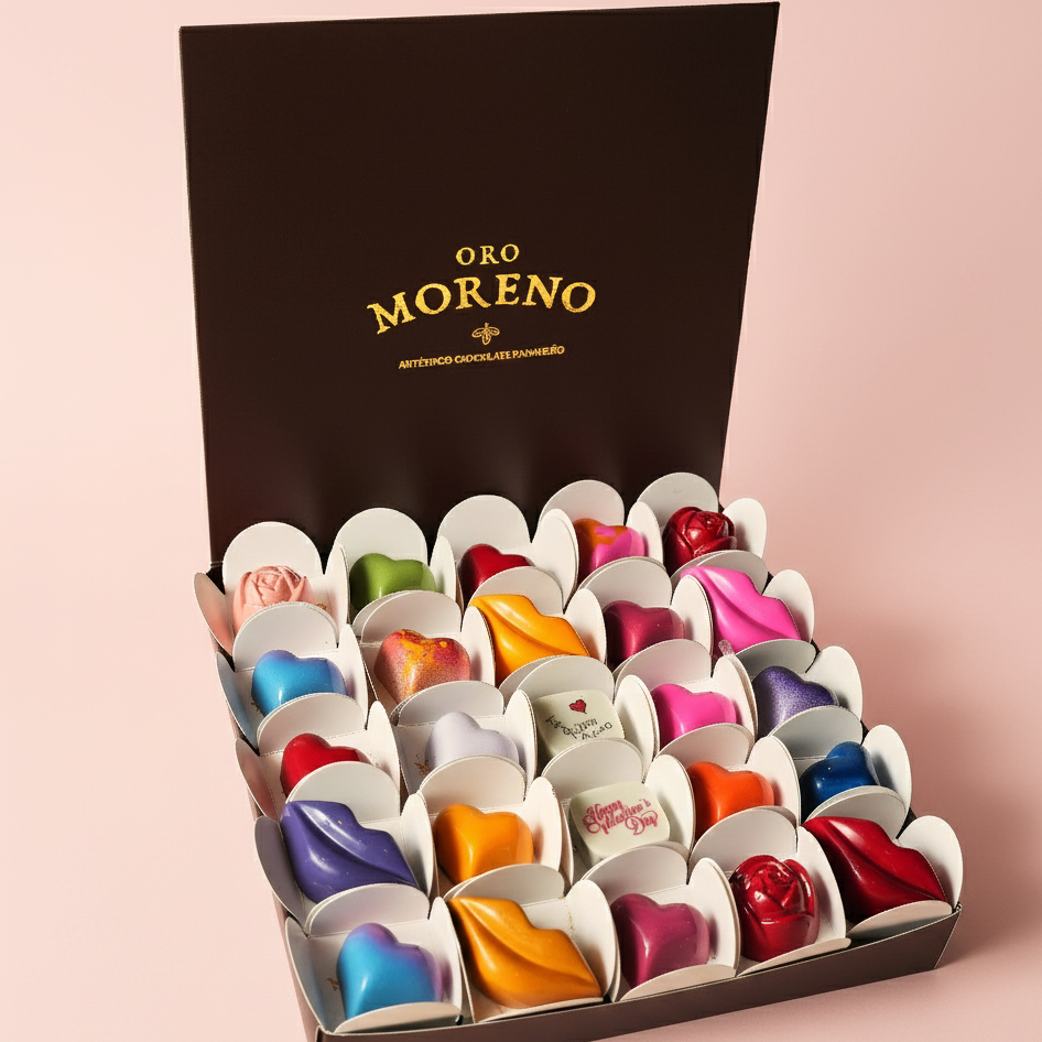 CAJA DE 25 BOMBONES - SAN VALETIN