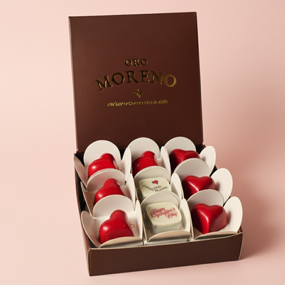 CAJA DE 9 BOMBONES - SAN VALENTIN