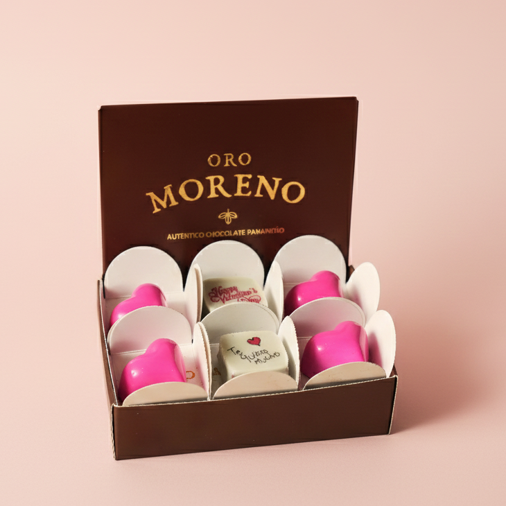 CAJA DE 6 BOMBONES - SAN VALENTIN