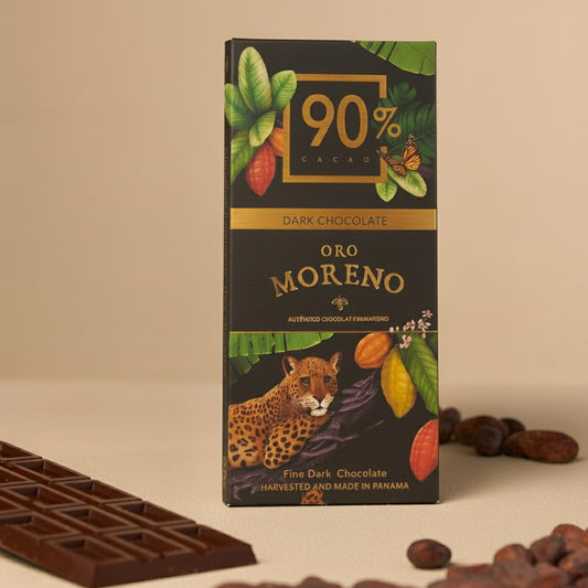 BARRA DE CHOCOLATE 90 % CACAO