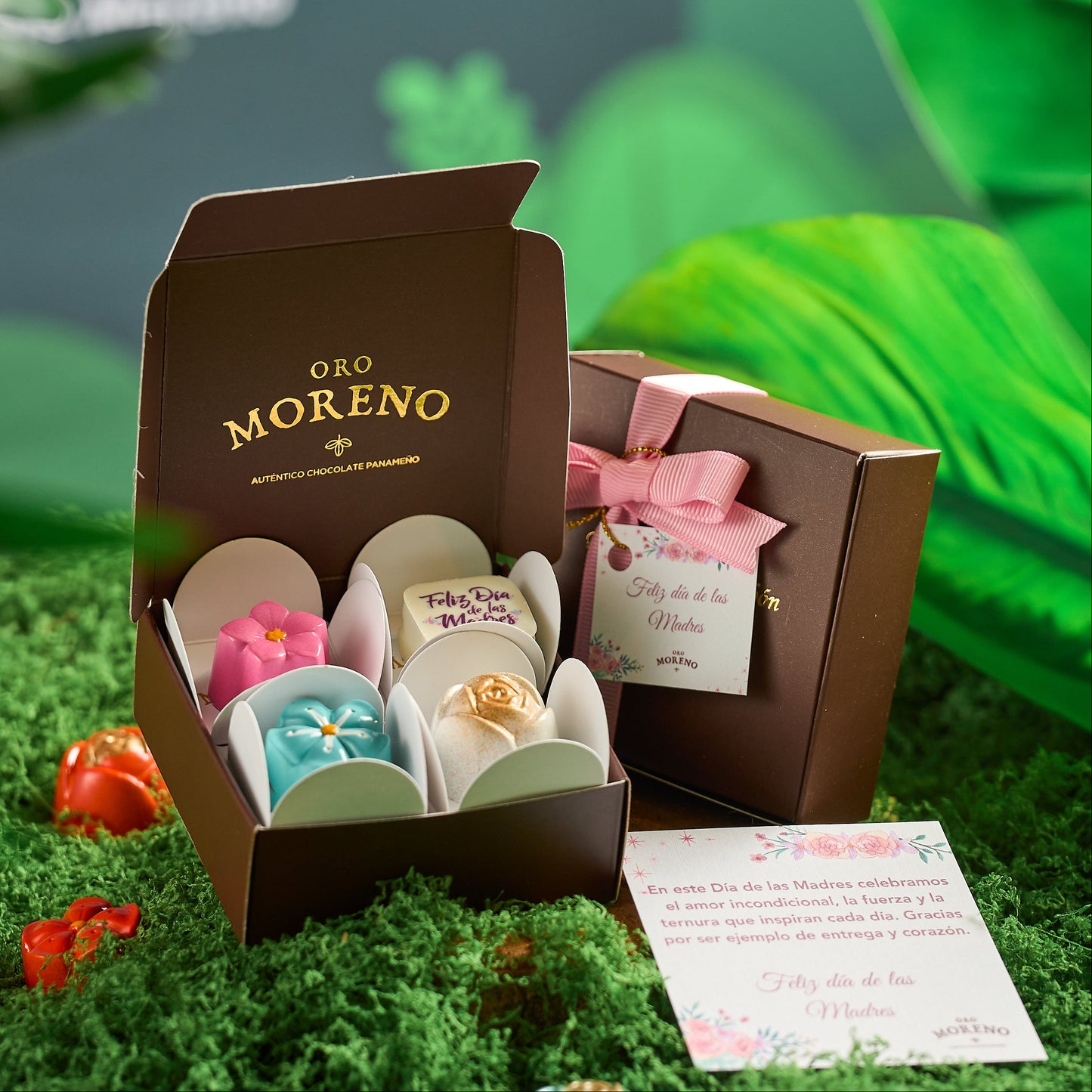 CAJA DE 4 BOMBONES DÍA DE LAS MADRES