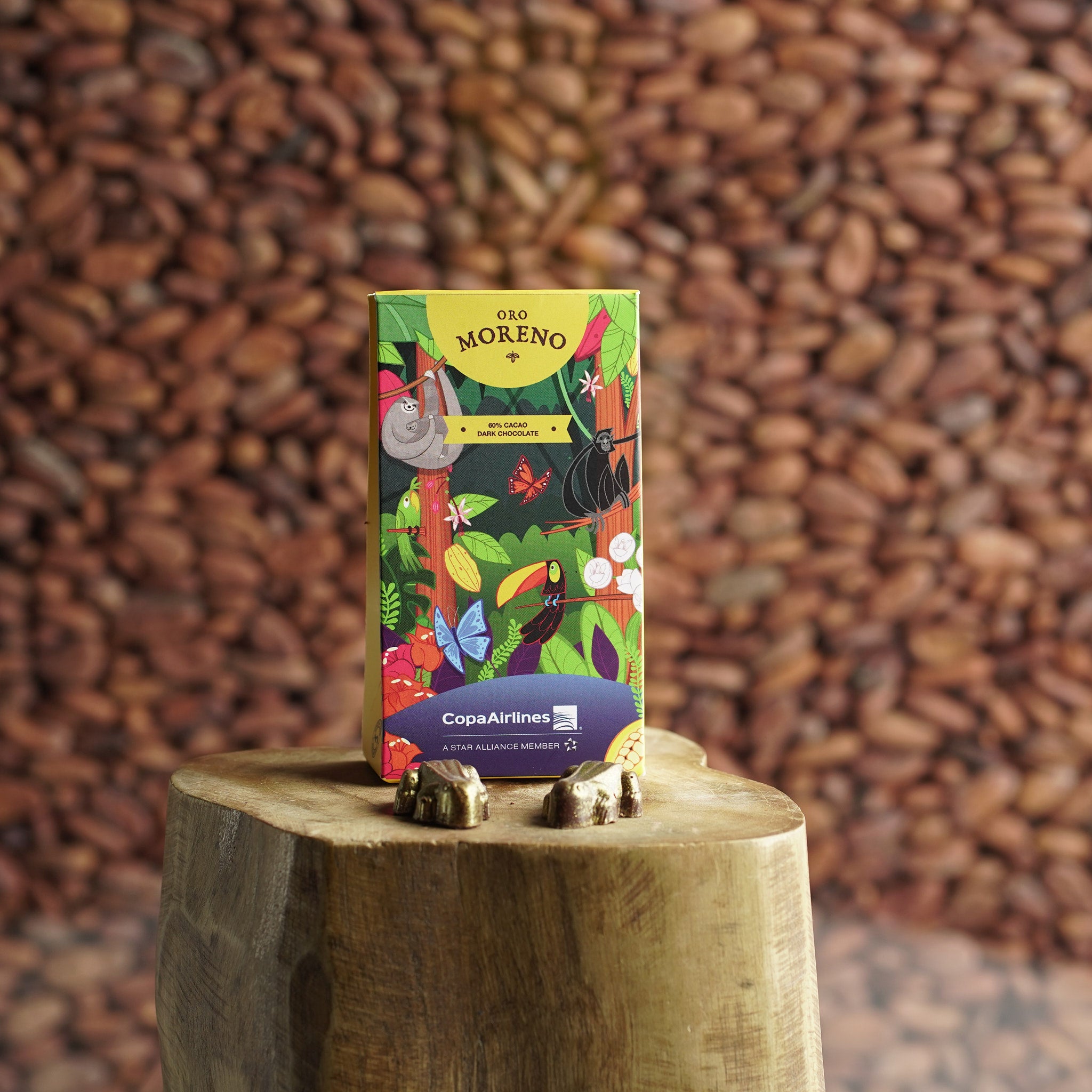 BARRA DE CHOCOLATE CON AJÍ CHOMBO 60% CACAO – Oro Moreno Panamá