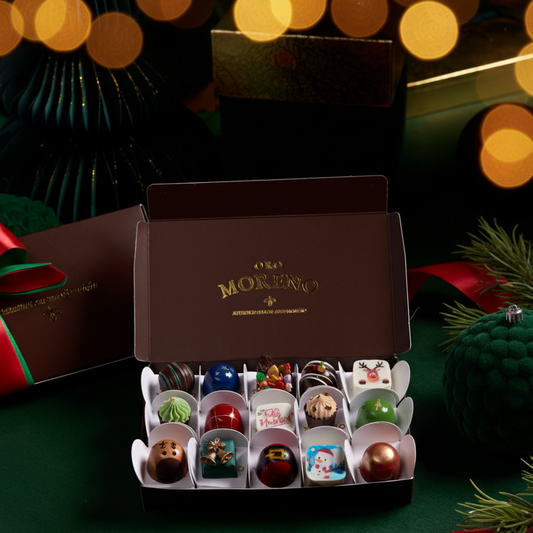 CAJA DE 15 BOMBONES NAVIDEÑOS